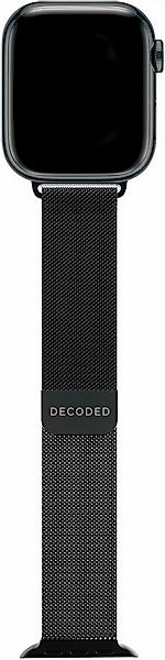 DECODED Smartwatch-Armband Milanaise Traction Strap Black 38/40/41/42mm günstig online kaufen