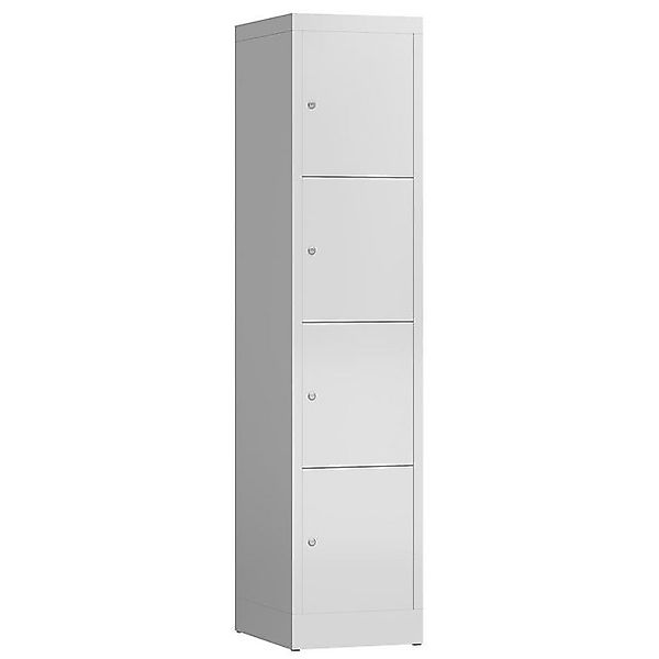 Steelboxx Fächerschrank Schließfachschrank 4 Fächer Spindschrank (1-St) kom günstig online kaufen