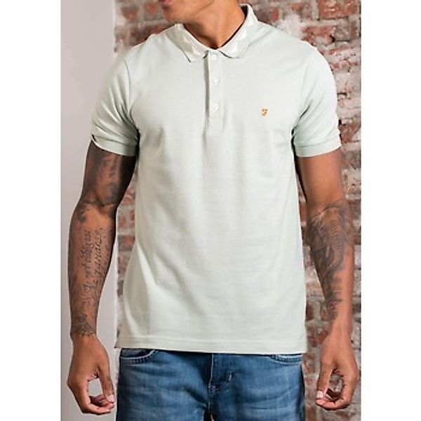 Farah  T-Shirts & Poloshirts Reeves tipping polo - grove green günstig online kaufen