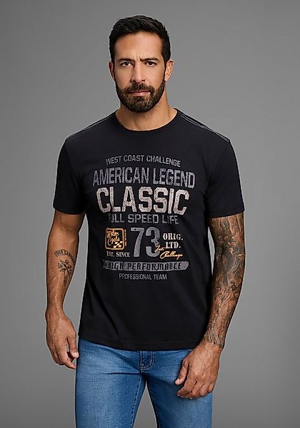 Arizona T-Shirt Kurzarm, unifarben, Rundhals, aus Baumwolle günstig online kaufen