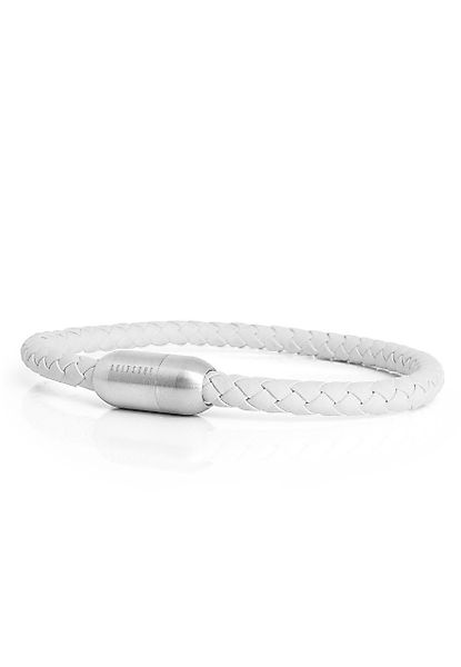 Akitsune Lederarmband Silvus Lederarmband Mattsilber - günstig online kaufen