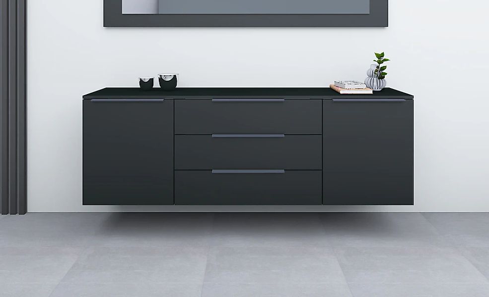 borchardt Möbel Sideboard "Tom, Kommode Breite 166cm, hängend oder stehend günstig online kaufen
