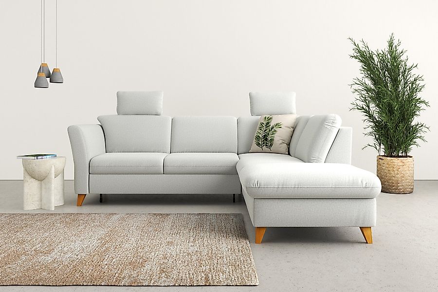 Home affaire Ecksofa Trelleborg L-Form, Federkern-Polsterung, günstig online kaufen