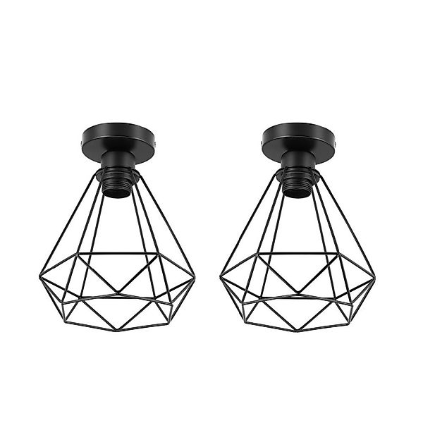 WILGOON Deckenleuchte Industrielle Hängeleuchte Vintage Lampe günstig online kaufen