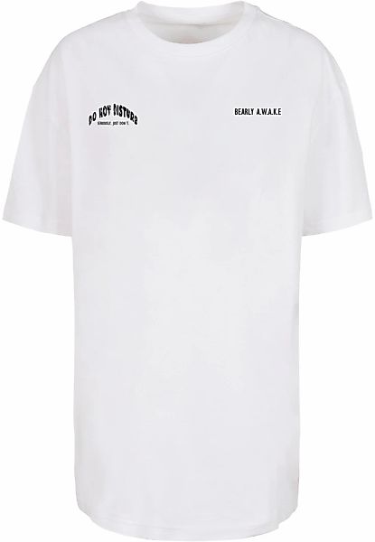 Merchcode T-Shirt "Merchcode Damen Ladies Barely Awake Oversized Boyfriend günstig online kaufen