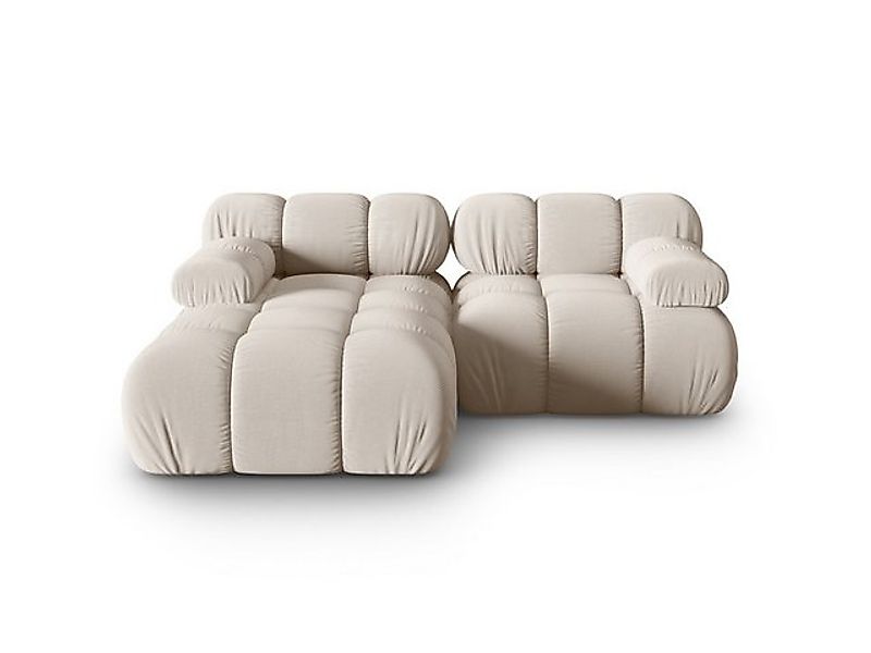 Micadoni Ecksofa Bellis, modular 3-Sitzer günstig online kaufen