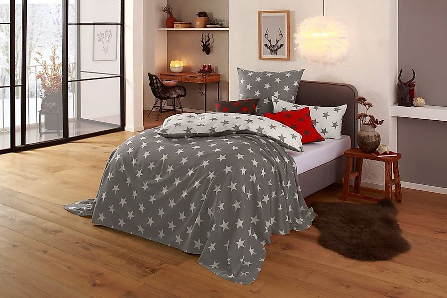 my home Tagesdecke Stella leichte Tagesdecke im Sterne-Design, für Kinder u günstig online kaufen