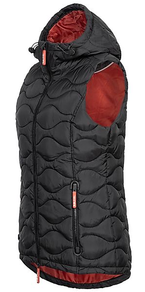 SUBLEVEL Steppweste Damen mit Kapuze Waistcoat kurze Winter Weste Bodywarme günstig online kaufen