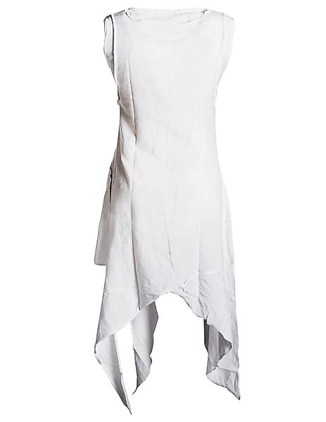 Vishes Zipfelkleid Asymmetrisches armloses Lagenlook Zipfelkleid günstig online kaufen