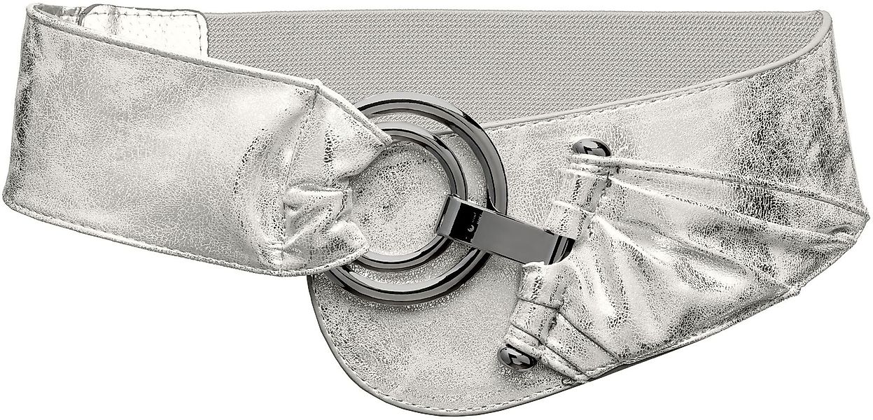 Caspar Taillengürtel GU246 elastischer breiter Damen günstig online kaufen