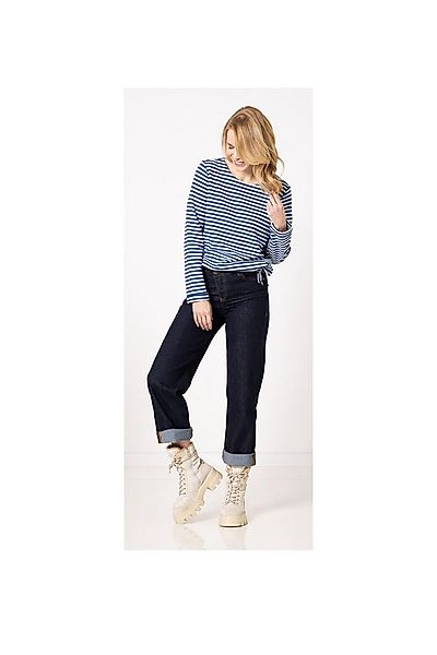 SER Sweatshirt Neu eingetroffen! Sweatshirt Struktur Ringel W7250616 günstig online kaufen