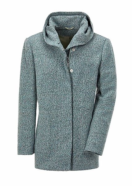 GOLDNER Winterjacke "Kurzgröße Boucle-Jacke mit feinen Details" Ohne günstig online kaufen