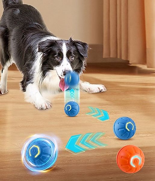 XDeer Kauspielzeug 2 Stück Interaktives Hundespielzeug Ball,Selbstrollender günstig online kaufen