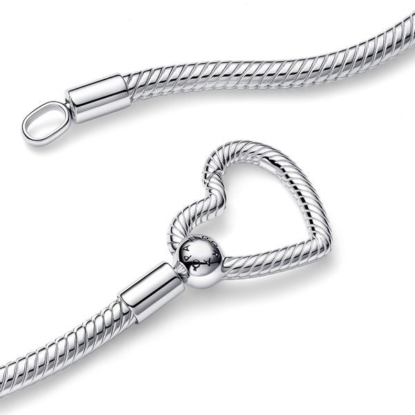 Pandora Charm-Kette 393377C00-45, Herz Verschluss, Sterling günstig online kaufen