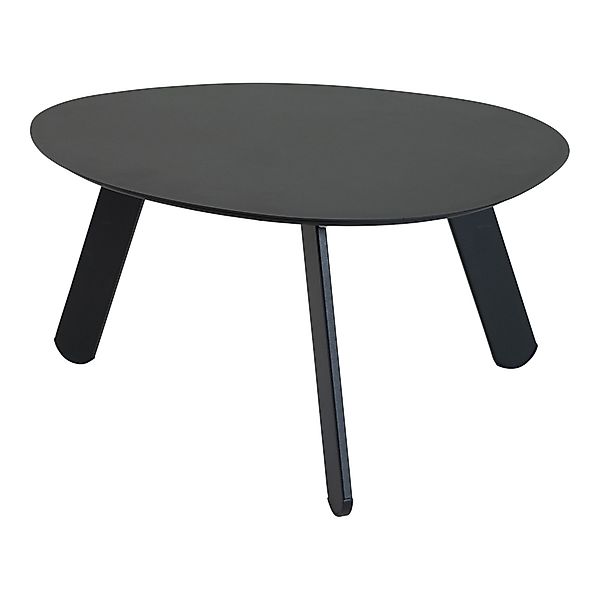 habeig Gartentisch Ovaler Beistelltisch aus Stahl, günstig online kaufen