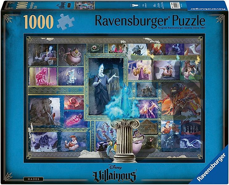 Ravensburger Puzzle Disney Villainous, Hades, 1000 Puzzleteile, Made in Ger günstig online kaufen