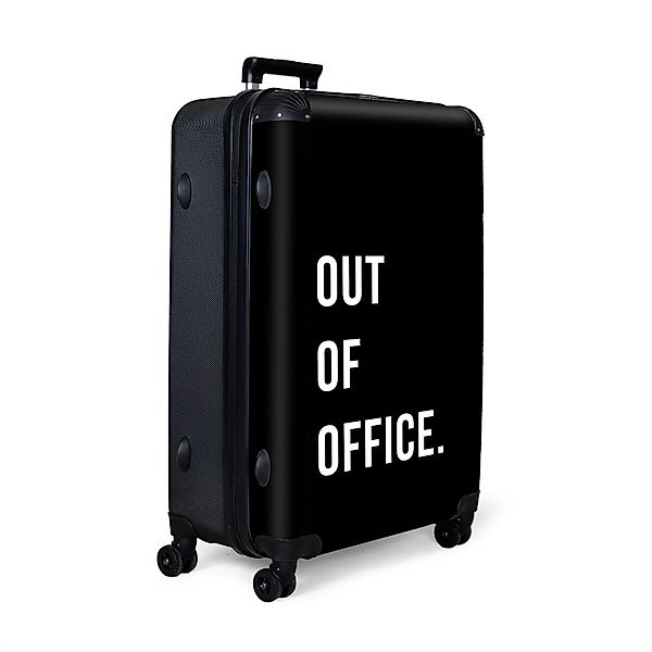 NoBoringSuitcases.com© Hartschalen-Trolley Zitate - Außerhalb des günstig online kaufen