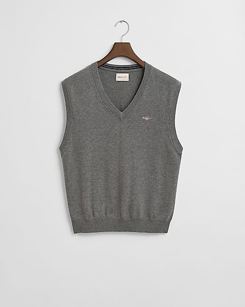 Gant Pullunder "CLASSIC COTTON VEST", V-Ausschnitt, regular fit günstig online kaufen