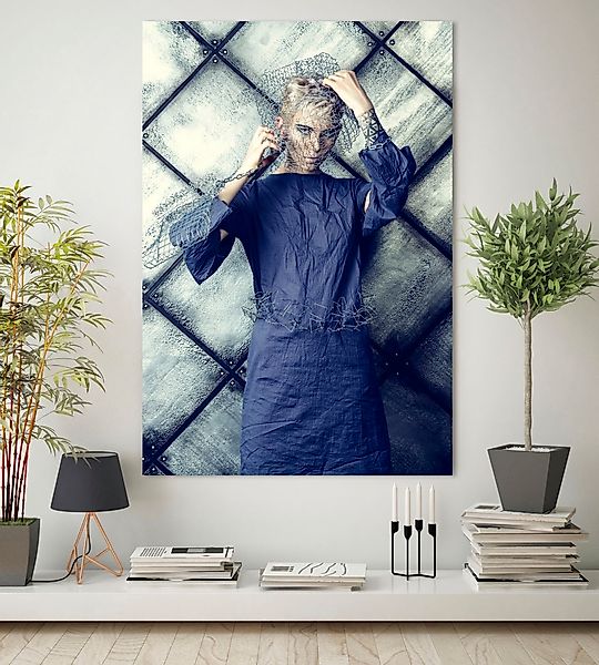 queence Acrylglasbild "Frau", Kunst-Frau-Bilder von Frauen-Fashion-Mode, Fi günstig online kaufen