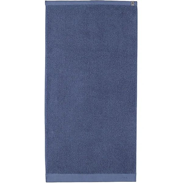 Essenza Connect Organic Uni - Farbe: blue - Handtuch 50x100 cm günstig online kaufen