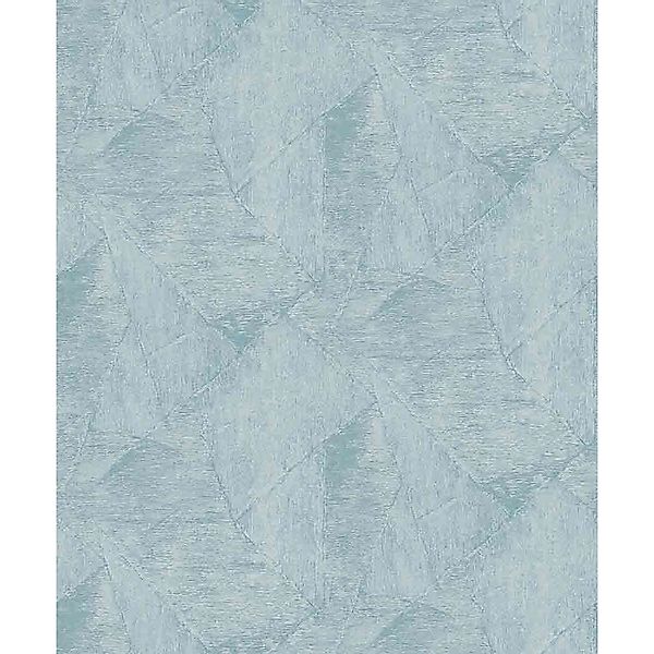 Erismann Vliestapete Patch 10,05 m x 0,53 m Türkis günstig online kaufen