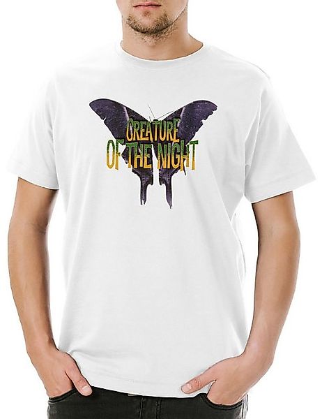 Urban Backwoods Print-Shirt Creature Of The Night Herren T-Shirt Butterfly günstig online kaufen