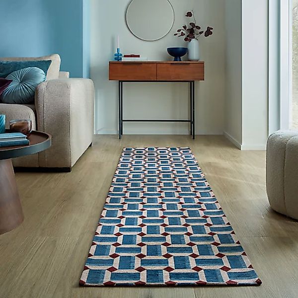 FLAIR RUGS Teppich »Lennox Geometric«, rechteckig, 1 mm Höhe günstig online kaufen