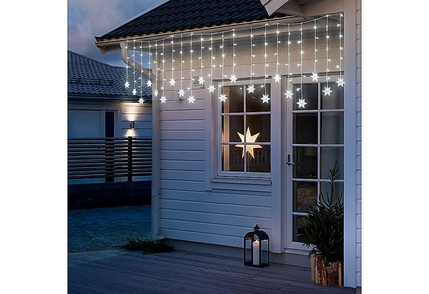 Lapamax LED-Lichterkette LED Lichtvorhang Weihnachten Lichterkette,Schneefl günstig online kaufen