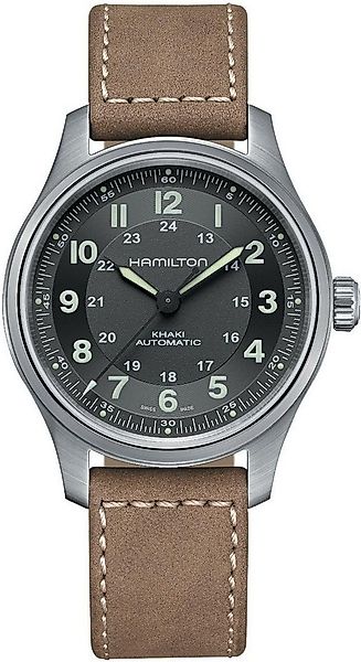 Hamilton Automatikuhr Khaki Field Herren Automatikuhr, 80h Gangreserve günstig online kaufen