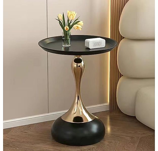 habeig Beistelltisch Design Wohnzimmertisch Nachttisch Metall 53x40cm groß, günstig online kaufen