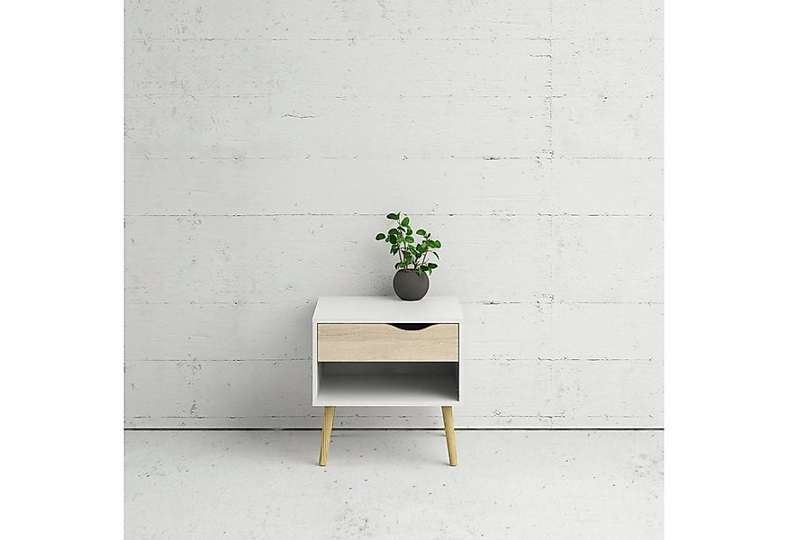 andas Nachttisch Oslo Nachtkommode, Nachtschrank, Beistelltisch, 1 Schublad günstig online kaufen