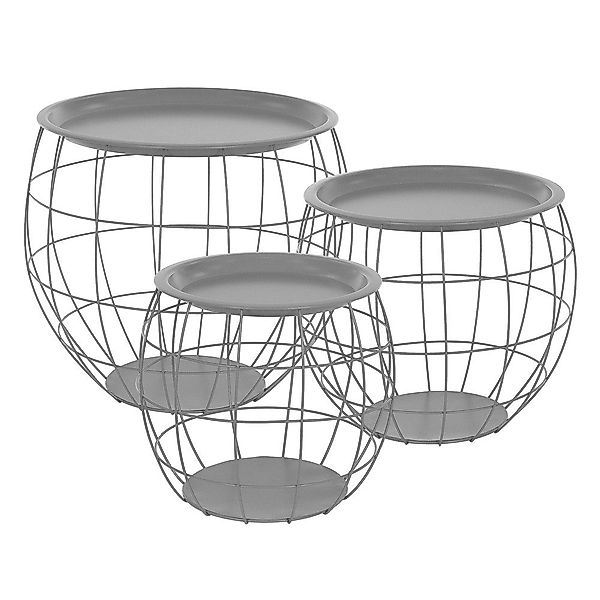 ML-DESIGN Beistelltisch Sofatische aus Metall rund günstig online kaufen