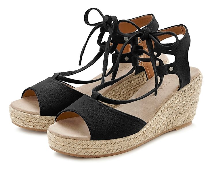 LASCANA Sommerschuh Keilsandalette Sandalette, Sandale mit günstig online kaufen