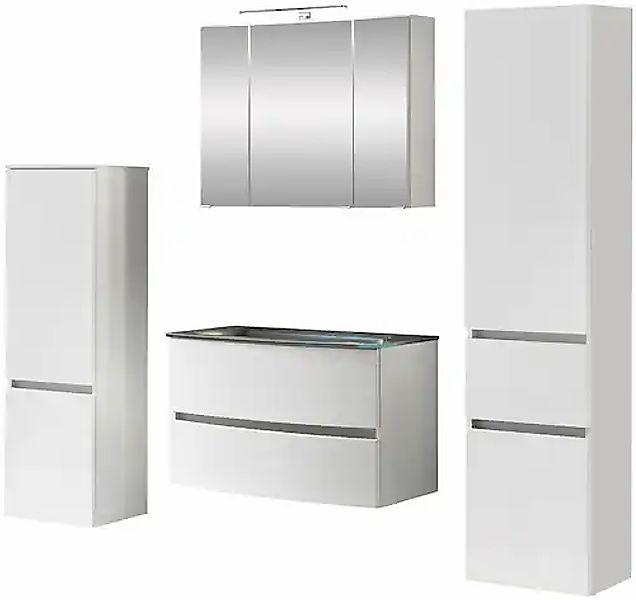 welltime Badezimmer-Set »Kaunas« Set, 4 Stk. tlg. günstig online kaufen