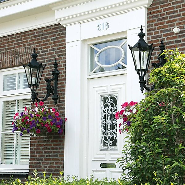 Außenwandleuchte Charles, schwarz günstig online kaufen