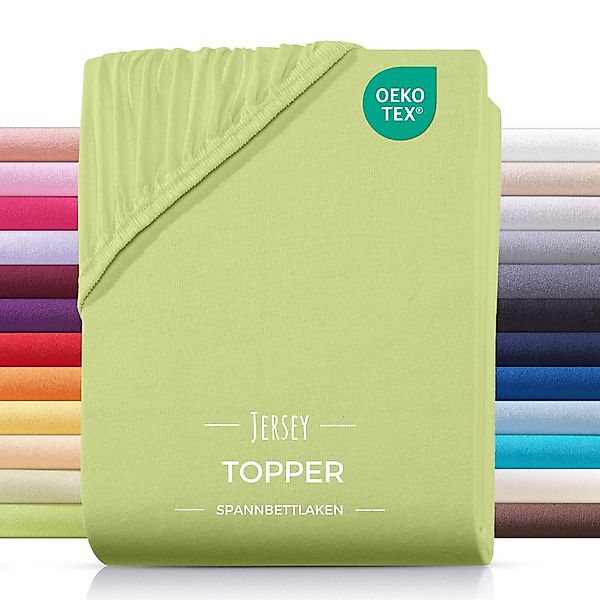 Carpe Sonno Spannbettlaken Topper Spannbetttuch Jersey 140x200 160x200 180x günstig online kaufen