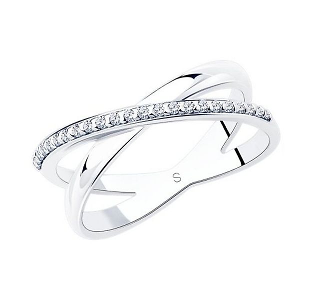 Secretforyou Fingerring Ring Fingerring 925 Silber Zirkonia Steine Echtschm günstig online kaufen