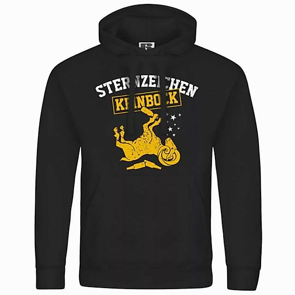 deinshirt Kapuzenpullover Herren Kapuzenpullover Sternzeichen KEIN BOCK Mit günstig online kaufen