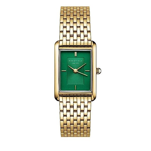 ROSEFIELD Quarzuhr ROSEFIELD Damenuhr Heirloom Smaragd-Grün günstig online kaufen