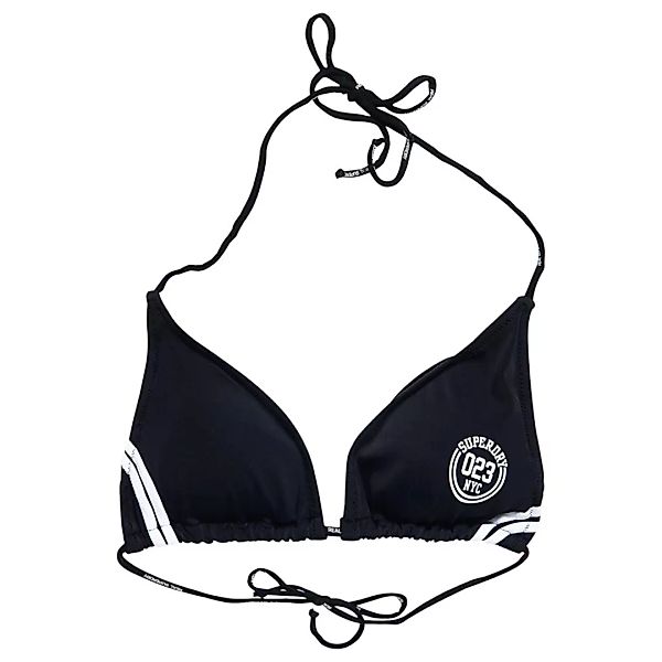 Superdry Nyc 23 Tri Bikini Oberteil XS Black günstig online kaufen