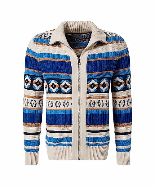 Pierre Cardin Strickjacke, mit Reißverschluss günstig online kaufen