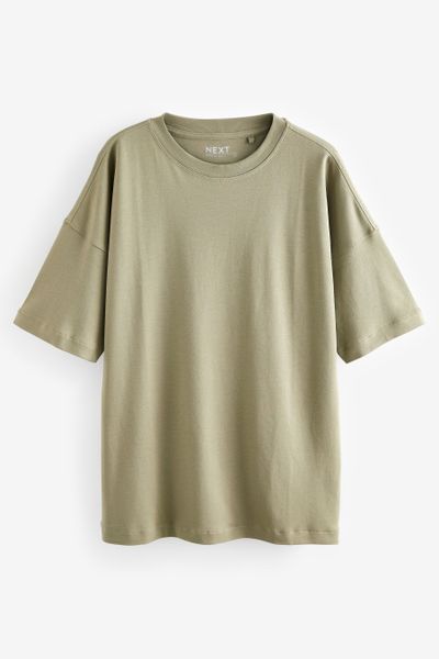 Next T-Shirt Langes Oversized Fit T-Shirt günstig online kaufen