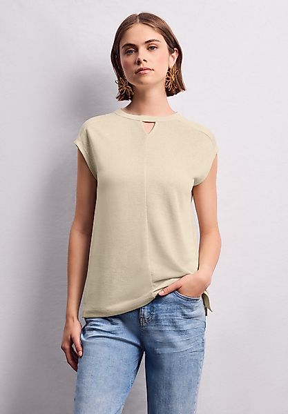 STREET ONE STUDIO T-Shirt aus elastischem günstig online kaufen