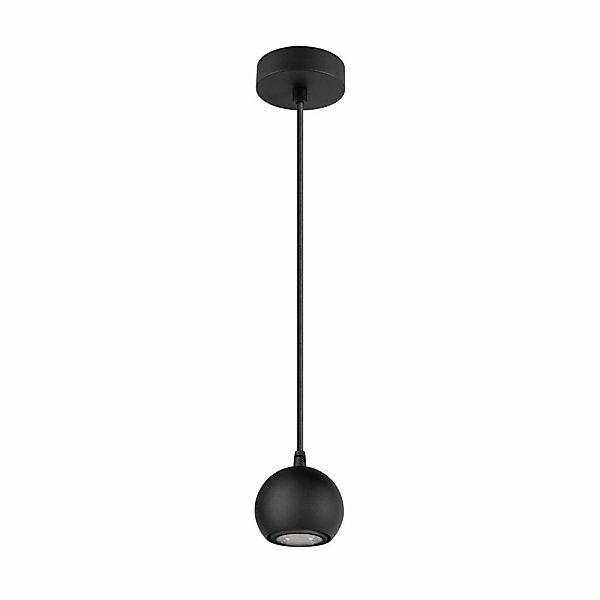 Pendelleuchte Light Eye 90 in Schwarz-matt 6W GU10 günstig online kaufen