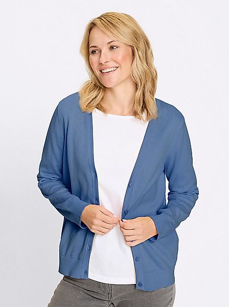 Sieh an! Strickjacke Cardigan Langarm Jersey günstig online kaufen