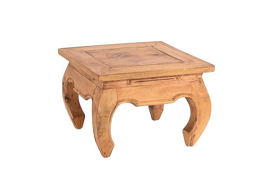 DESIGN DELIGHTS Couchtisch OPIUMTISCH "EAST 50", 50x50x35cm, Altholz massiv günstig online kaufen