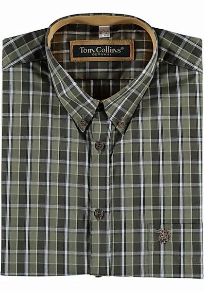 Tom Collins Outdoorhemd Ofovo Langarm Jagdhemd mit Wildsau-Stickerei auf de günstig online kaufen