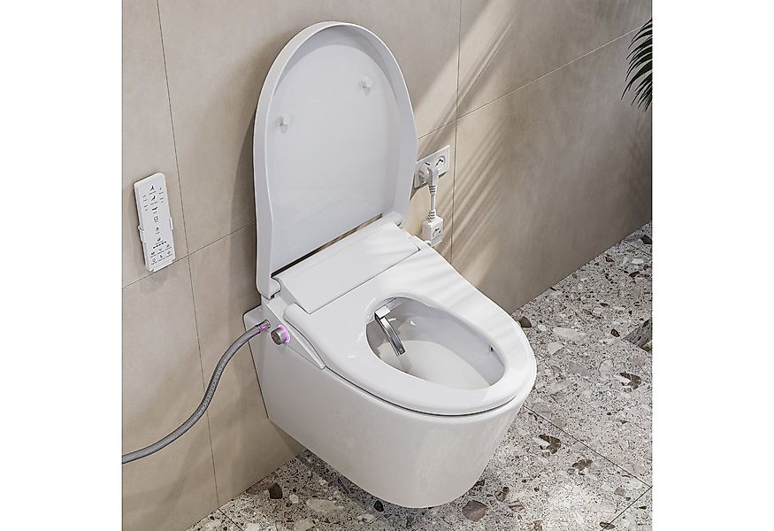 HOROW Dusch-WC-Sitz Bidet Dusch WC Aufsatz, Elektrischer Bidet Sitz mit Fer günstig online kaufen