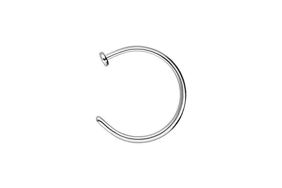 PIERCINGLINE Nasenpiercing Chirurgenstahl Nasenring offen PLATTE (Nasenstec günstig online kaufen