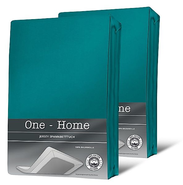 One Home Spannbettlaken Jersey, Jersey, Gummizug: günstig online kaufen